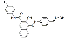 CAS#: 13753-72-5， 3-Hydroxy-4-[[4-[(Hydroxyimino)Methyl]Phenyl]Azo]-N-(4-Methoxyphenyl)Naphthalene-2-Carboxamide