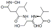 CAS#: 137530-61-1， (2S)-2-[[(2S)-3-Hydroxy-2-[[2-[2-(Hydroxyamino)-2-Oxoethyl]-4-Methylpentanoyl]Amino]Propanoyl]Amino]-3-Methylbutanoic Acid