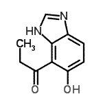 CAS#: 137538-56-8， 1-(5-Hydroxy-1H-Benzimidazol-4-Yl)-1-Propanone