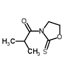 CAS#: 137578-87-1， 2-Methyl-1-(2-Thioxo-1,3-Oxazolidin-3-Yl)-1-Propanone