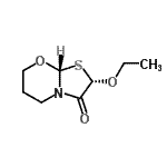 CAS#: 137578-96-2， (2S,8aR)-2-Ethoxydihydro-5H-[1,3]Thiazolo[2,3-b][1,3]Oxazin-3(2H)-One
