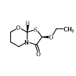 CAS#: 137578-97-3， (2R,8aR)-2-Ethoxydihydro-5H-[1,3]Thiazolo[2,3-b][1,3]Oxazin-3(2H)-One