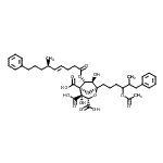 CAS#: 137681-56-2， (1S,3S,4S,5R,6R,7R)-1-(4-Acetoxy-5-Methyl-6-Phenylhexyl)-4,7-Dihydroxy-6-{[(4E,6R)-6-Methyl-9-Phenyl-4-Nonenoyl]Oxy}-2,8-Dioxabicyclo[3.2.1]Octane-3,4,5-Tricarboxylic Acid