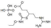 CAS#: 137718-15-1， 6-(Diaminomethylideneamino)-4-(Ethoxycarbamoylsulfanyl)Hexanoate phosphate