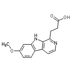 CAS#: 137756-13-9， 3-(7-Methoxy-9H-beta-Carbolin-1-Yl)Propanoic Acid
