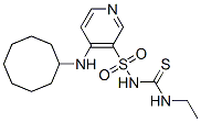 CAS#: 137783-17-6， 1-[4-(Cyclooctylamino)Pyridin-3-Yl]Sulfonyl-3-Ethylthiourea