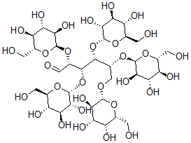 CAS#: 137815-01-1， (2R,3S,4R,5R)-2,3,4,5,6-Pentakis[[(2R,3R,4S,5S,6R)-3,4,5-Trihydroxy-6-(Hydroxymethyl)Oxan-2-Yl]Oxy]Hexanal