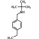 CAS#: 137957-41-6， N-(4-Ethylbenzyl)-2-Methyl-2-Propanamine