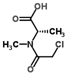 CAS#: 138062-74-5， N-(Chloroacetyl)-N-Methyl-L-Alanine