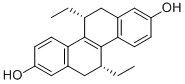 CAS#: 138090-06-9， (5R,11R)-rel-5,11-Diethyl-5,6,11,12-Tetrahydro-2,8-Chrysenediol