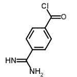 CAS#: 138109-35-0， 4-Carbamimidoylbenzoyl Chloride