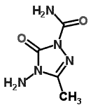CAS#: 138220-11-8， 4-Amino-3-Methyl-5-Oxo-4,5-Dihydro-1H-1,2,4-Triazole-1-Carboxamide