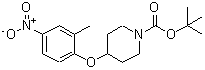 CAS#: 138227-68-6， 2-Methyl-2-Propanyl 4-(2-Methyl-4-Nitrophenoxy)-1-Piperidinecarboxylate