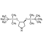 CAS#: 138228-47-4， (3S,4S)-3,4-Bis{[Dimethyl(2-Methyl-2-Propanyl)Silyl]Oxy}Pyrrolidine