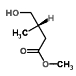 CAS 登录号：138306-24-8， 甲基(3S)-4-羟基-3-甲基-丁酸酯