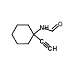 CAS#: 138313-46-9， N-(1-Ethynylcyclohexyl)Formamide