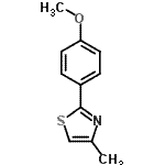 CAS#: 138330-03-7， 2-(4-Methoxyphenyl)-4-Methyl-1,3-Thiazole