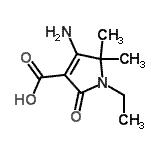 CAS#: 138377-77-2， 4-Amino-1-Ethyl-5,5-Dimethyl-2-Oxo-2,5-Dihydro-1H-Pyrrole-3-Carboxylic Acid