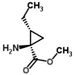CAS#: 138457-96-2， Methyl (1R,2R)-1-Amino-2-Ethylcyclopropanecarboxylate