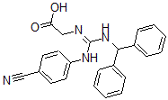 CAS#: 138460-25-0， 2-[[[(4-Cyanophenyl)Amino]-[Di(Phenyl)Methylamino]Methylidene]Amino]Acetic Acid