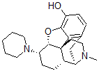 CAS#: 13851-14-4， 4,5alpha-Epoxy-17-Methyl-6alpha-Piperidinomorphinan-3-Ol