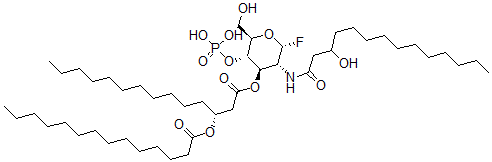 CAS#: 138527-40-9， [(3R)-1-[(2R,3R,4R,5S,6R)-2-Fluoro-6-(Hydroxymethyl)-3-(3-Hydroxytetradecanoylamino)-5-Phosphonooxyoxan-4-Yl]Oxy-1-Oxotetradecan-3-Yl] Tetradecanoate