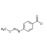 CAS#: 138724-05-7， 4-[(E)-Methoxydiazenyl]Benzoyl Chloride