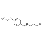 CAS#: 138736-59-1， 3-[(E)-(4-Ethoxybenzylidene)Amino]-1-Propanol