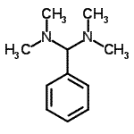 CAS#: 13880-55-2， N,N,N',N'-Tetramethyl-1-Phenylmethanediamine
