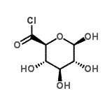 CAS#: 138826-45-6， (2S,3S,4S,5R,6R)-3,4,5,6-Tetrahydroxytetrahydro-2H-Pyran-2-Carbonyl Chloride