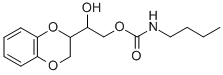 CAS#: 13887-58-6， 1-(1,4-Benzodioxan-2-Yl)-1,2-Ethanediol 2-Butylcarbamate