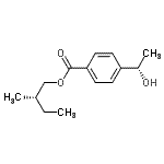CAS#: 138935-09-8， (2S)-2-Methylbutyl 4-[(1S)-1-Hydroxyethyl]Benzoate