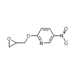 CAS#: 139005-01-9， 5-Nitro-2-(2-Oxiranylmethoxy)Pyridine