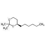 CAS#: 139008-44-9， (4R)-4-Hexyl-2,2-Dimethyl-1,3-Dioxane