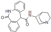CAS#: 139051-89-1， N-(1-Azabicyclo[2.2.2]Octan-8-Yl)-6-Oxo-5,11-Dihydrobenzo[c][2]Benzazepine-11-Carboxamide