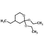 CAS#: 139054-17-4， 2,2-Diethoxy-4-Ethyltetrahydro-2H-Pyran
