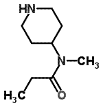 CAS#: 139062-82-1， N-Methyl-N-(4-Piperidinyl)Propanamide
