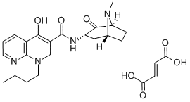 CAS#: 139094-71-6， 1-Butyl-2-Hydroxy-N-(8-Methyl-8-Azabicyclo[3.2.1]Octan-3-Yl)-4-Oxo-1,8-Naphthyridine-3-Carboxamide (E)-2-butenedioate