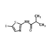 CAS#: 13915-73-6， N-(5-Iodo-1,3-Thiazol-2-Yl)-2-Methylpropanamide