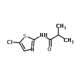 CAS#: 13915-78-1， N-(5-Chloro-1,3-Thiazol-2-Yl)-2-Methylpropanamide