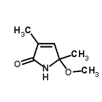 CAS#: 13917-74-3， 5-Methoxy-3,5-Dimethyl-1,5-Dihydro-2H-Pyrrol-2-One