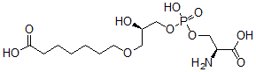 CAS#: 139239-73-9， 7-[(2R)-3-[[(2S)-2-Amino-3-Hydroxy-3-Oxopropoxy]-Hydroxyphosphoryl]Oxy-2-Hydroxypropoxy]Heptanoic Acid
