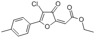 CAS#: 139266-45-8， Ethyl (2E)-2-[4-Chloro-5-(4-Methylphenyl)-3-Oxofuran-2-Ylidene]Acetate