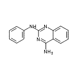 CAS#: 139308-45-5， N<Sup>2</Sup>-Phenyl-2,4-Quinazolinediamine