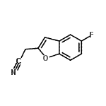 CAS#: 139313-91-0， (5-Fluoro-1-Benzofuran-2-Yl)Acetonitrile