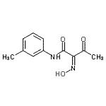 CAS#: 139326-07-1， (2Z)-2-(Hydroxyimino)-N-(3-Methylphenyl)-3-Oxobutanamide