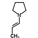 CAS#: 13937-88-7， 1-[(1E)-1-Propen-1-Yl]Pyrrolidine