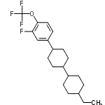 CAS#: 139395-96-3， 4-[4-(4-Ethylcyclohexyl)Cyclohexyl]-2-Fluoro-1-(Trifluoromethoxy)Benzene