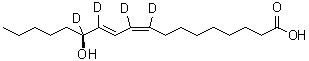 CAS#: 139408-39-2， (9Z,11E,13S)-13-Hydroxy(9,10,12,13-<Sup>2</Sup>H<Sub>4</Sub>)-9,11-Octadecadienoic Acid