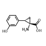 CAS#: 139561-06-1， (1S,2S)-1-Amino-2-(3-Hydroxyphenyl)Cyclopropanecarboxylic Acid